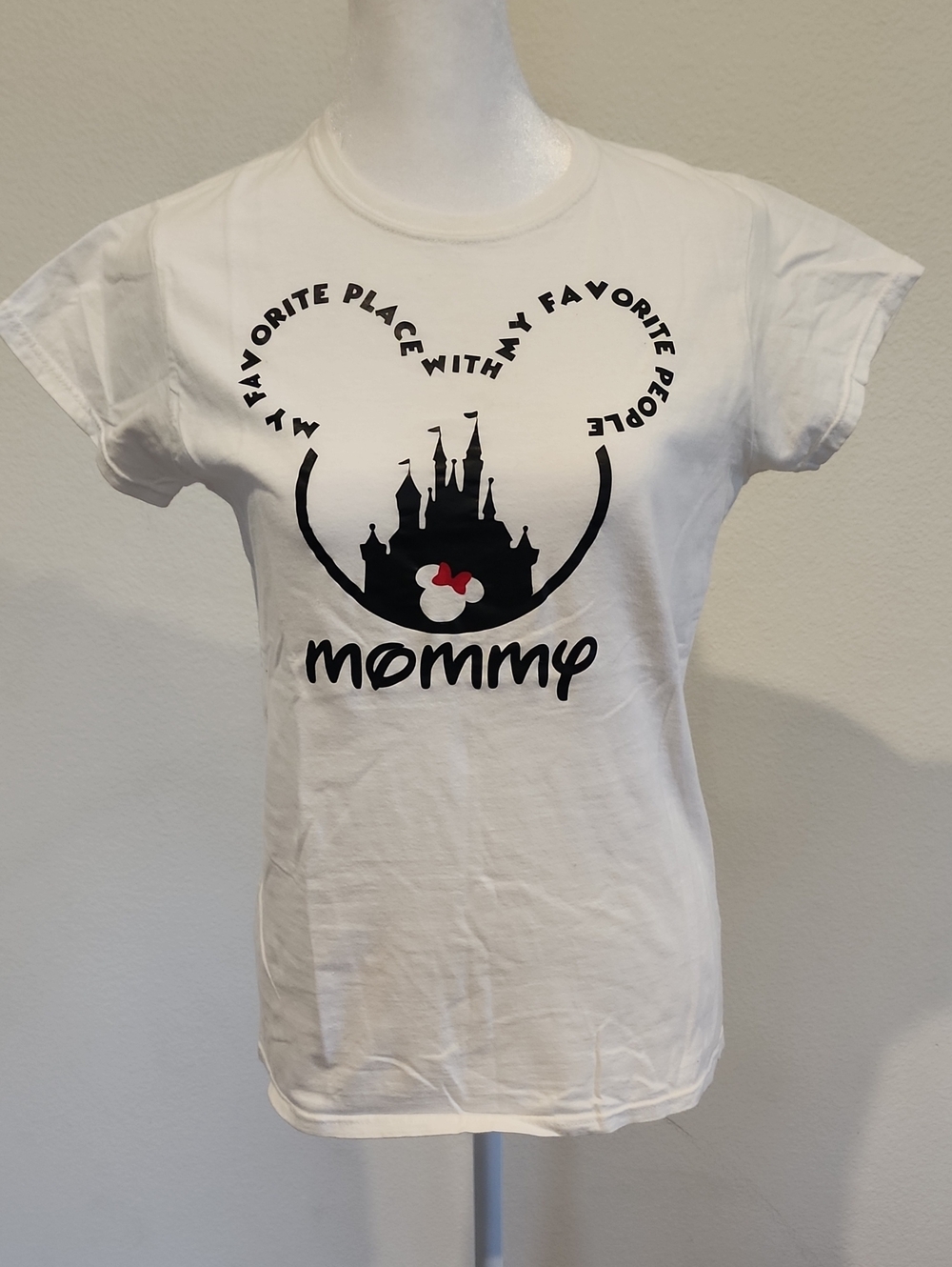 White "Mommy" Disney Graphic Tee